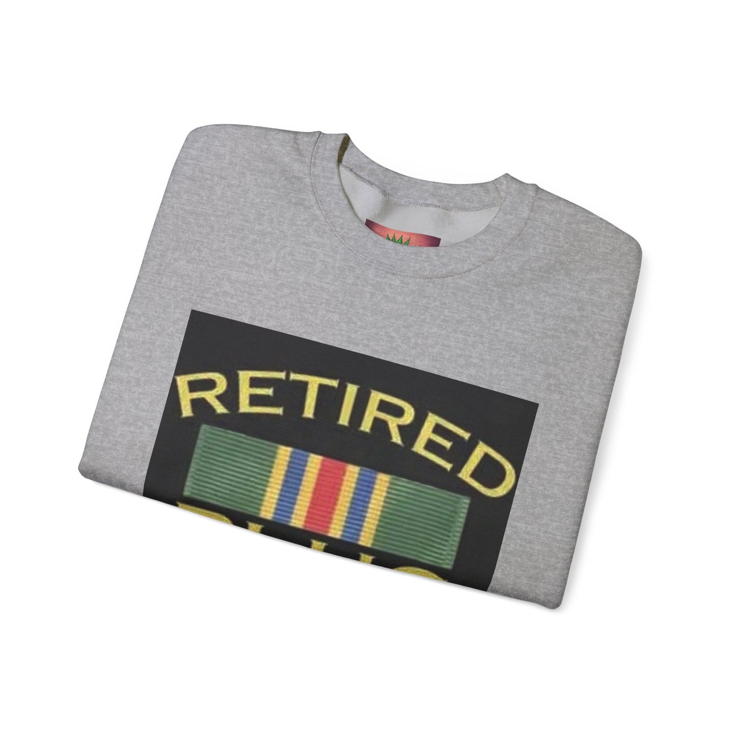 Retired Plug Sweatshirt, Unisex Crewneck, Funny Gift for Retiree, Casual Wear, Comfortable Loungewear, Gift for Veterans
