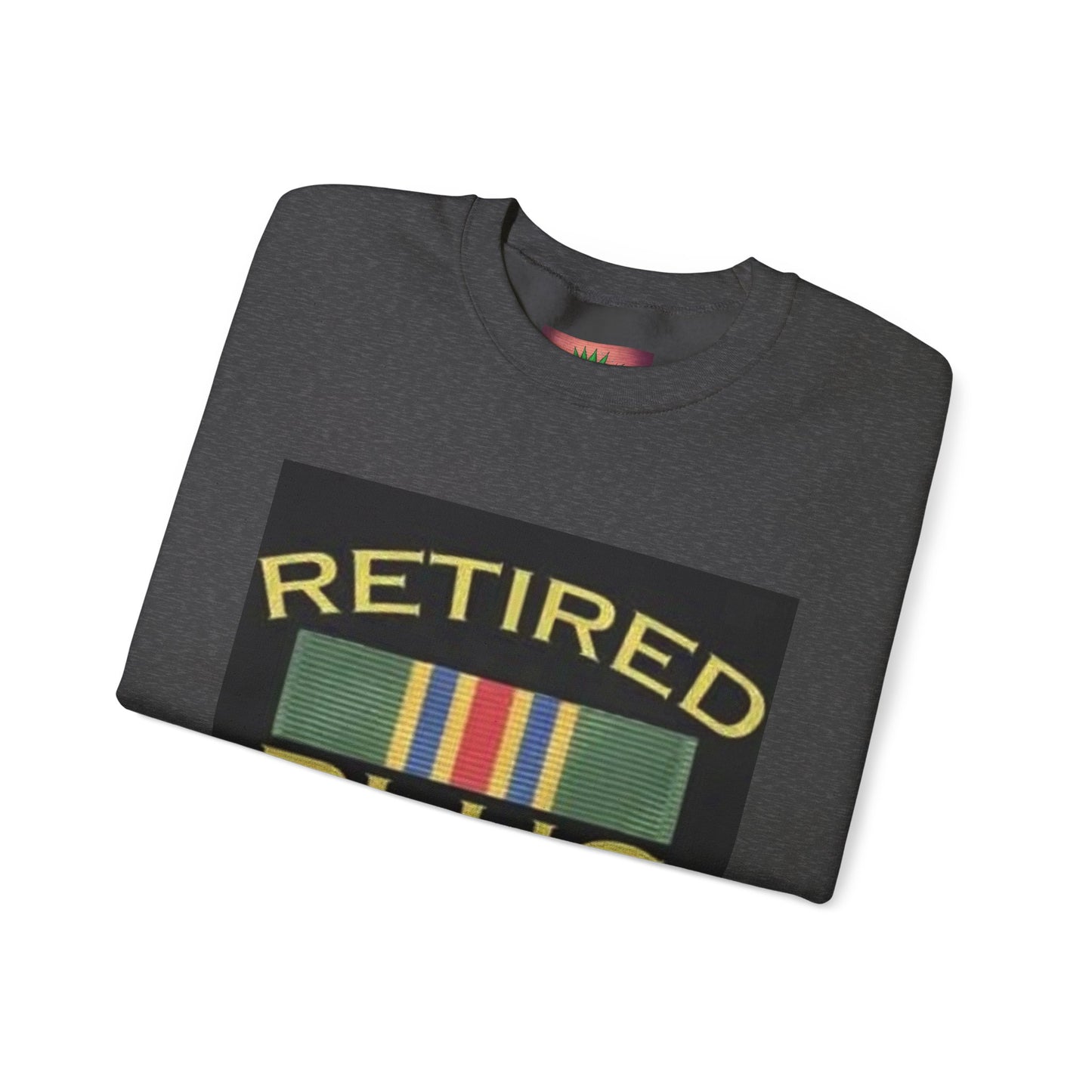 Retired Plug Sweatshirt, Unisex Crewneck, Funny Gift for Retiree, Casual Wear, Comfortable Loungewear, Gift for Veterans