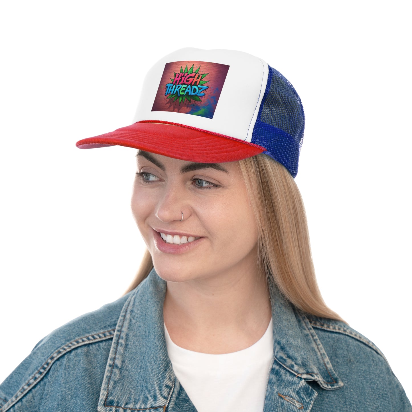 Colorful High Threadz Trucker Cap - Vibrant Streetwear Style for Casual Outings