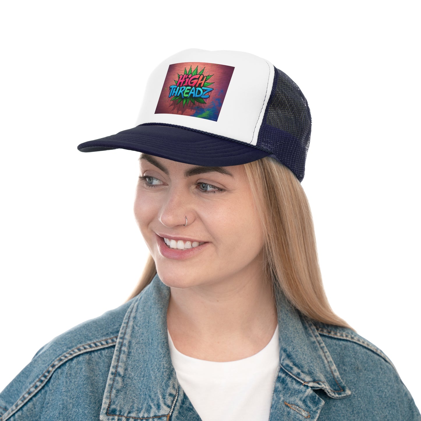Colorful High Threadz Trucker Cap - Vibrant Streetwear Style for Casual Outings
