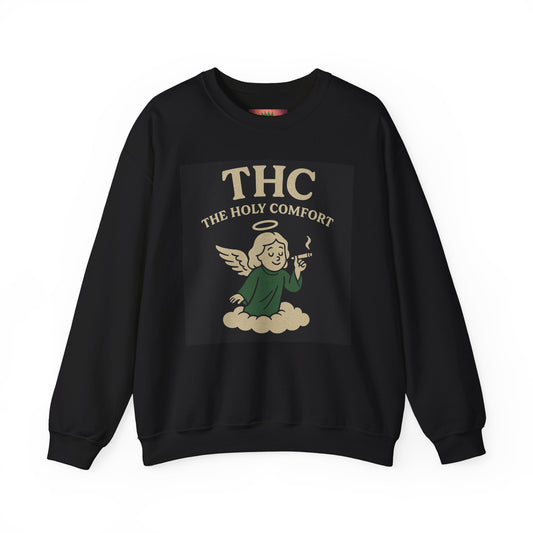 THC Comfort Crewneck Sweatshirt - Unisex Heavy Blend™