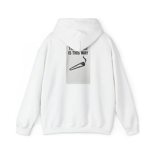 Funny Running Quote Unisex Heavy Blend™ Hoodie - Ideal for Fitness Lovers